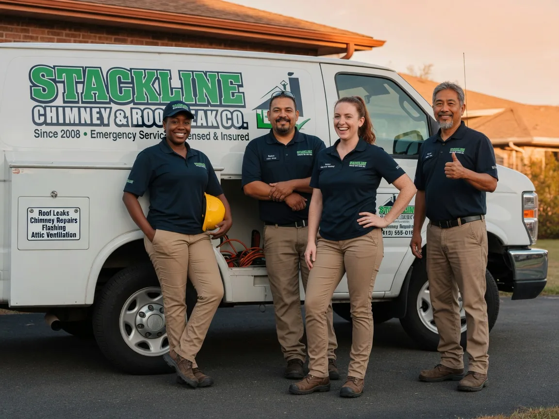Chimney flashing repair company in Withams, VA